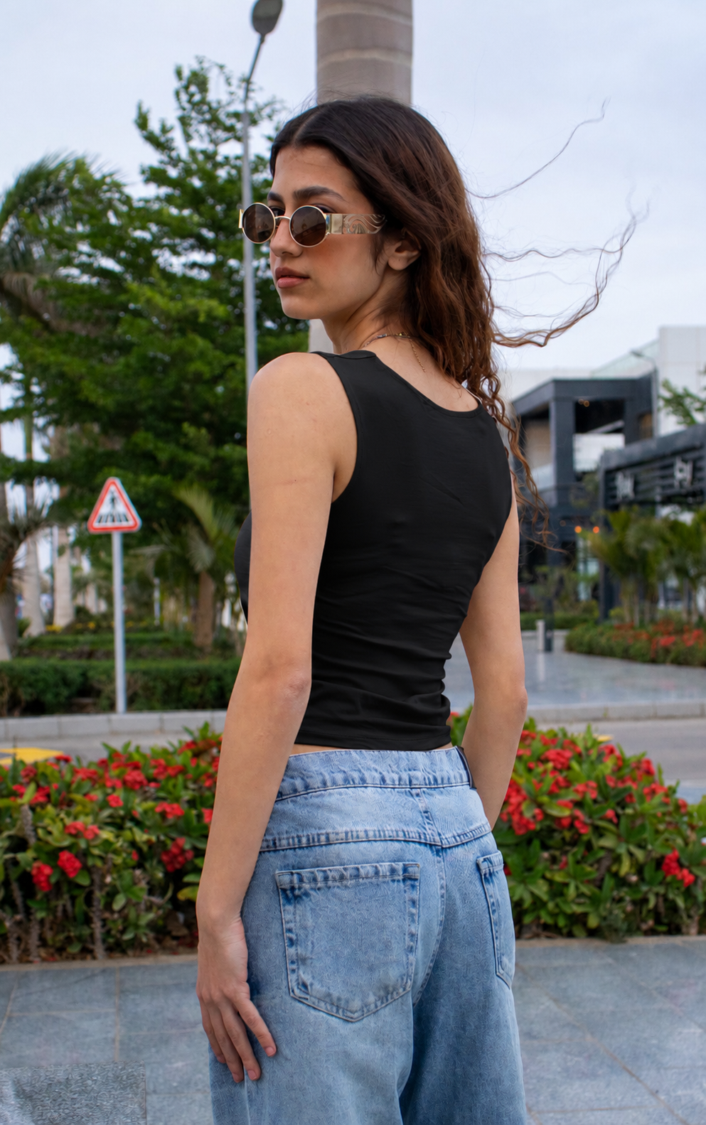 Black Square Top