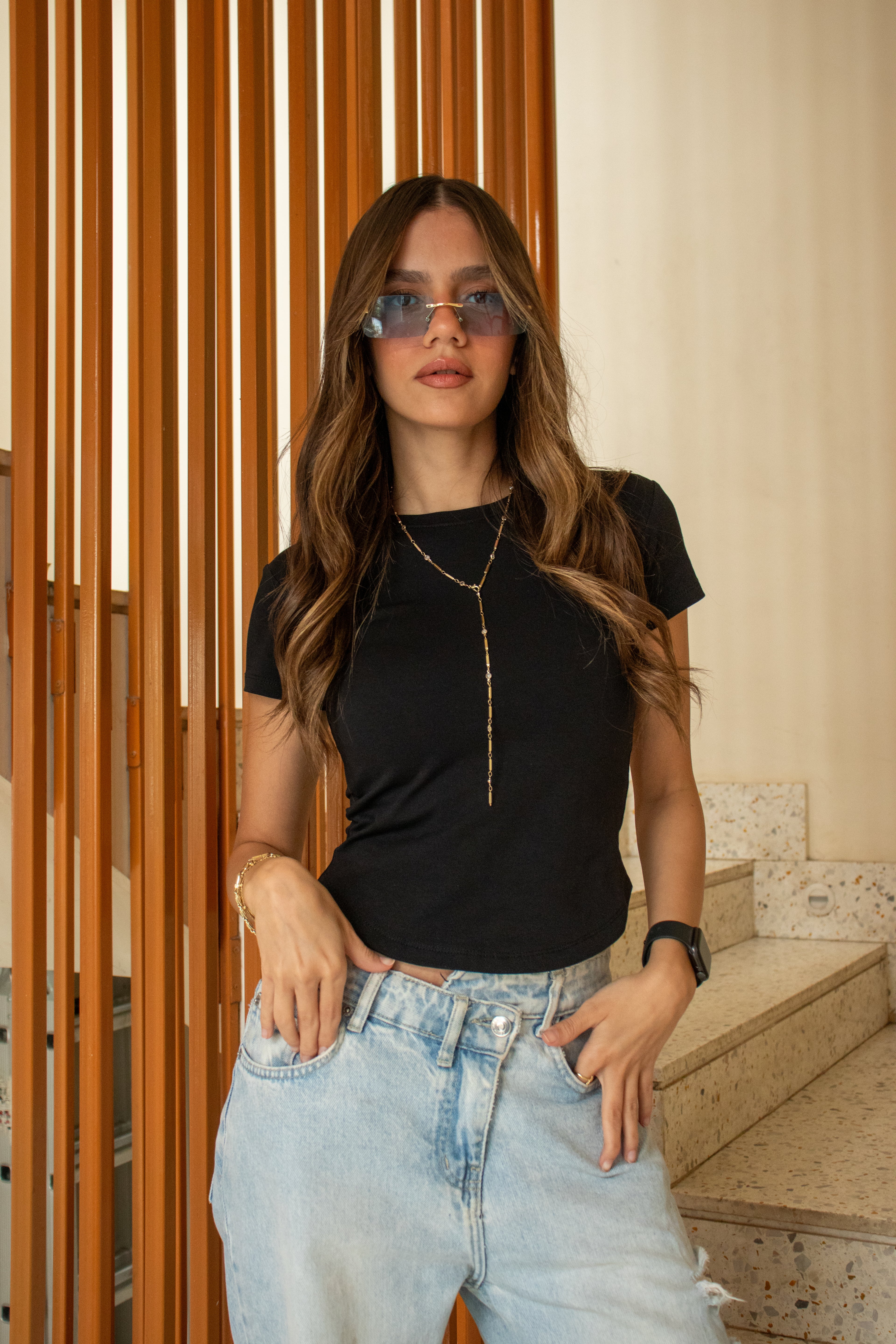 Black Essential Top