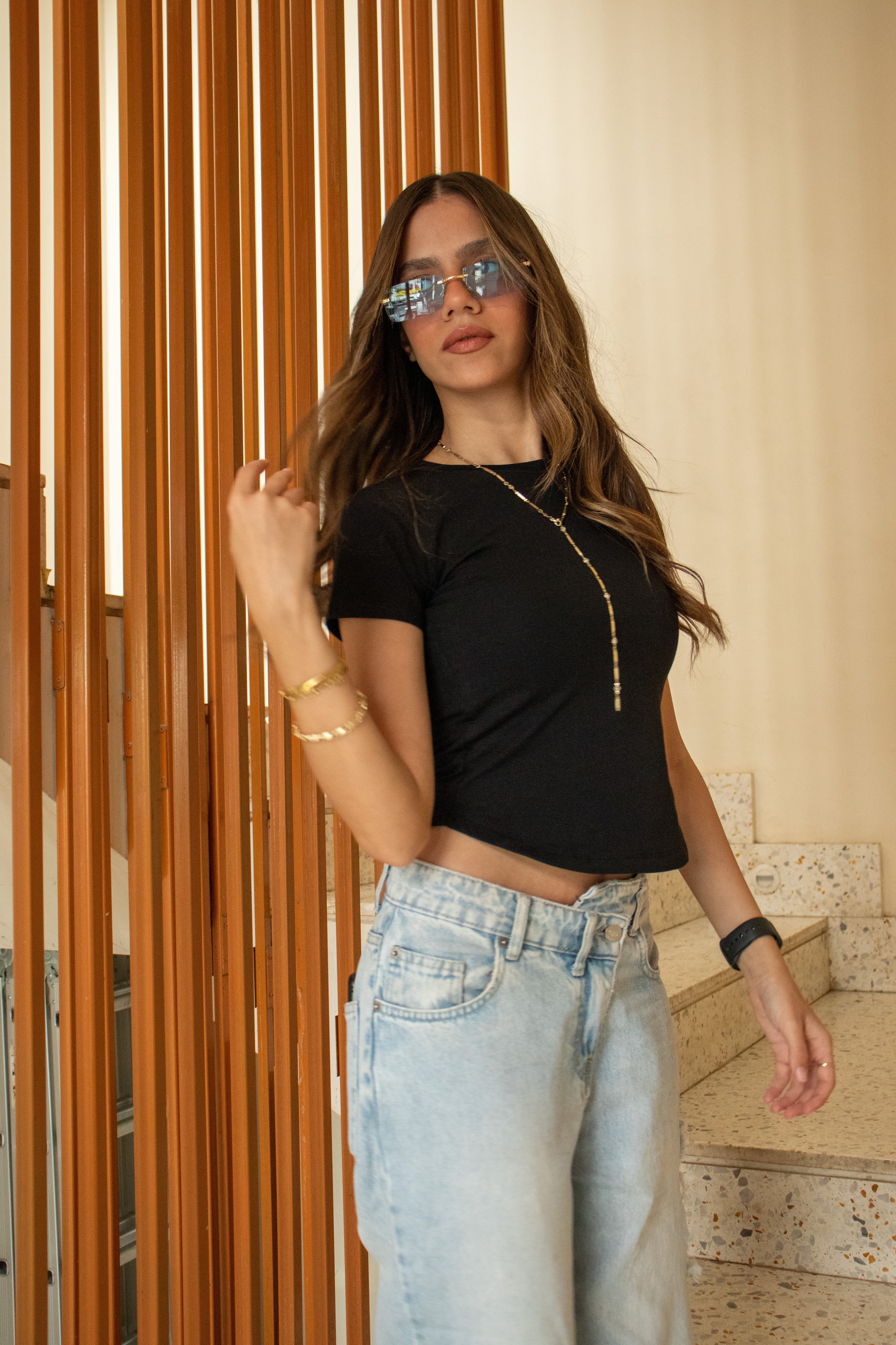 Black Essential Top